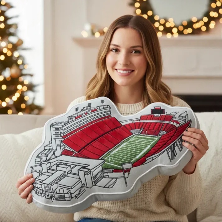 Carter-Finley Stadium Plush Pillow