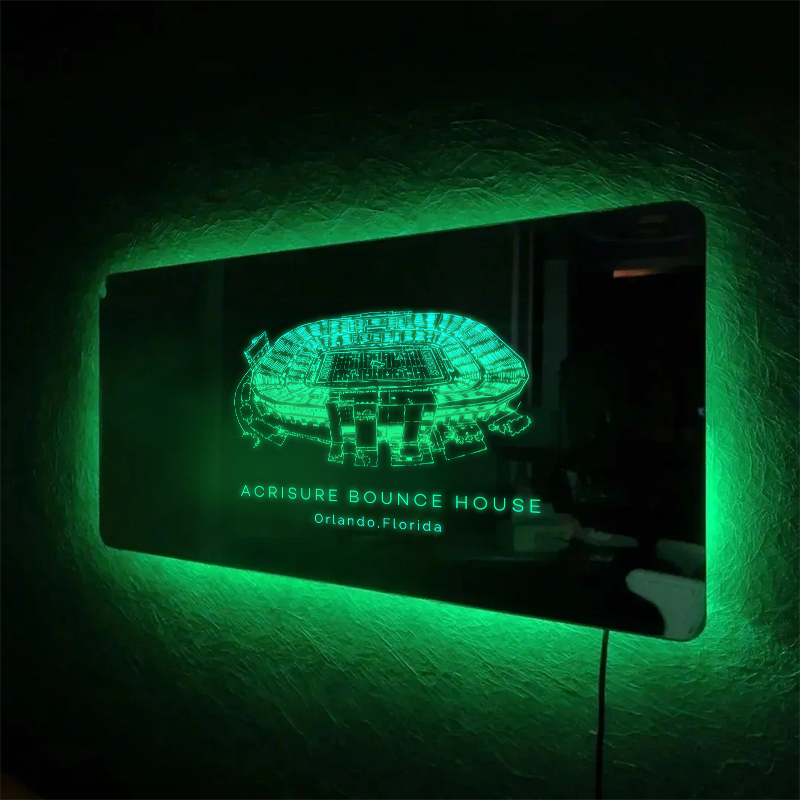 Acrisure Bounce House Mirror Light-Gifts For Sports Lovers