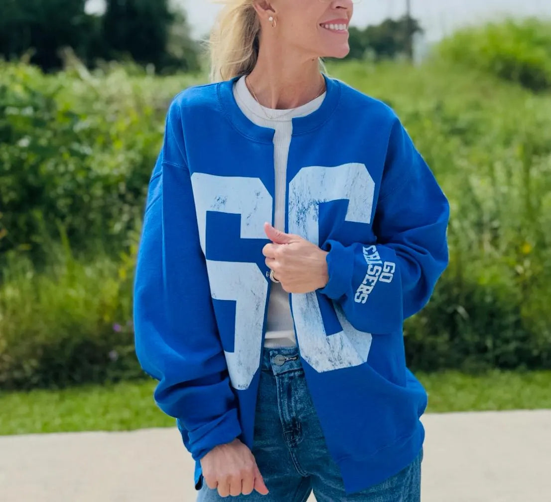 Custom #1 Fan Game Day Cardigan | Personalized Sports Team Cardigan | Perfect Gifts for Sports Mom