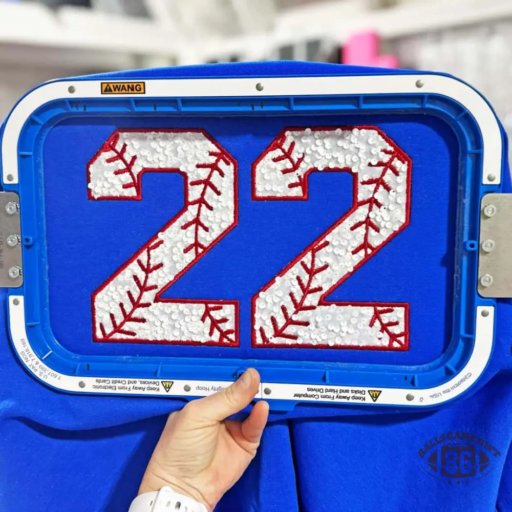 Custom Baseball Mom Sweatshirt, Sequin Applique, Team Spirit Crewneck, Personalized Player Number Shirt