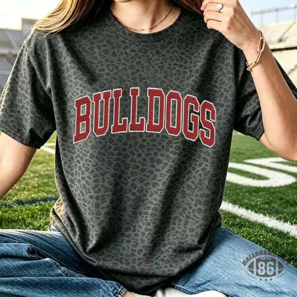 Custom Camo Embroidered Team Name Sweatshirt Leopard T-shirt 