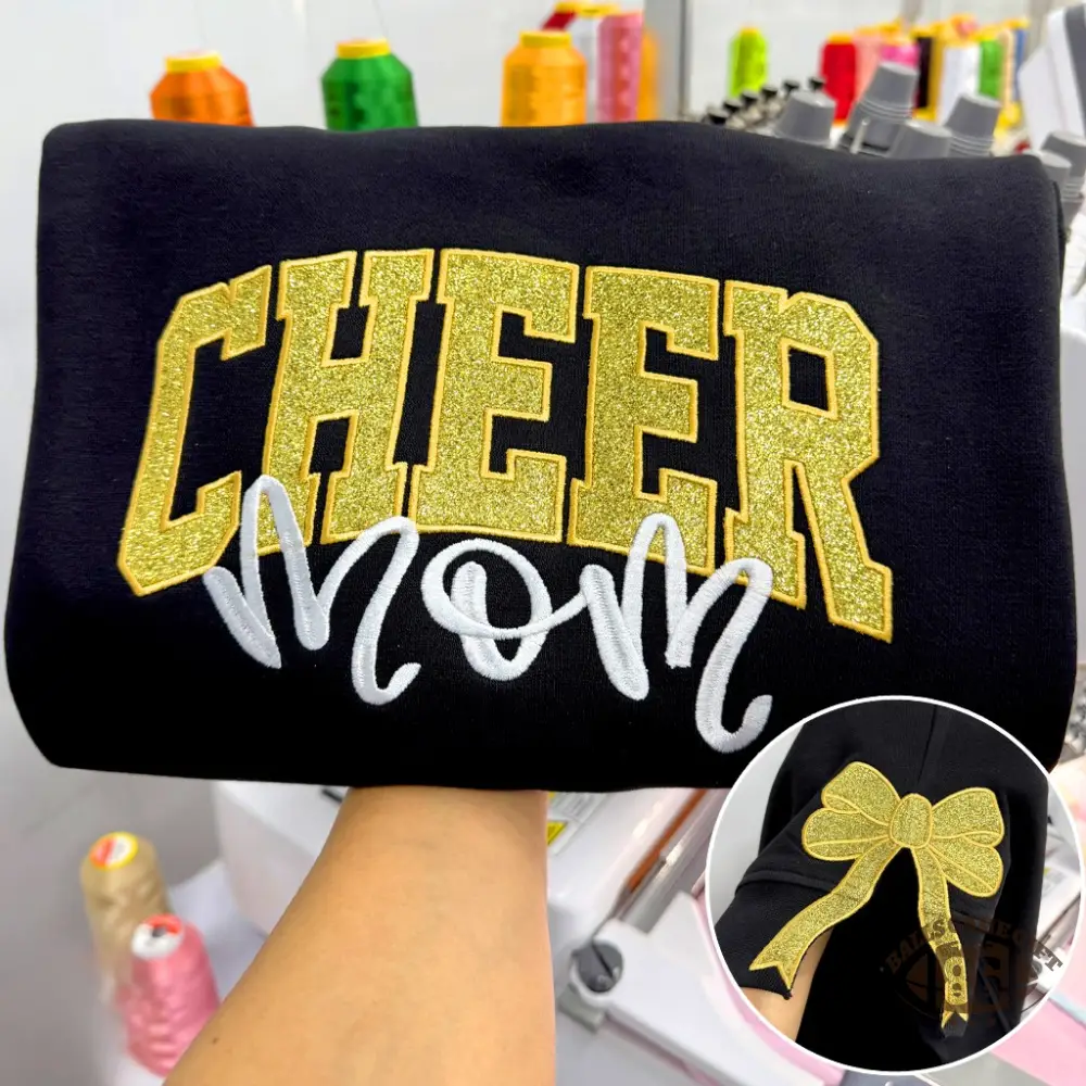 Custom Cheer Mom Crewneck Sweatshirt for Game Day