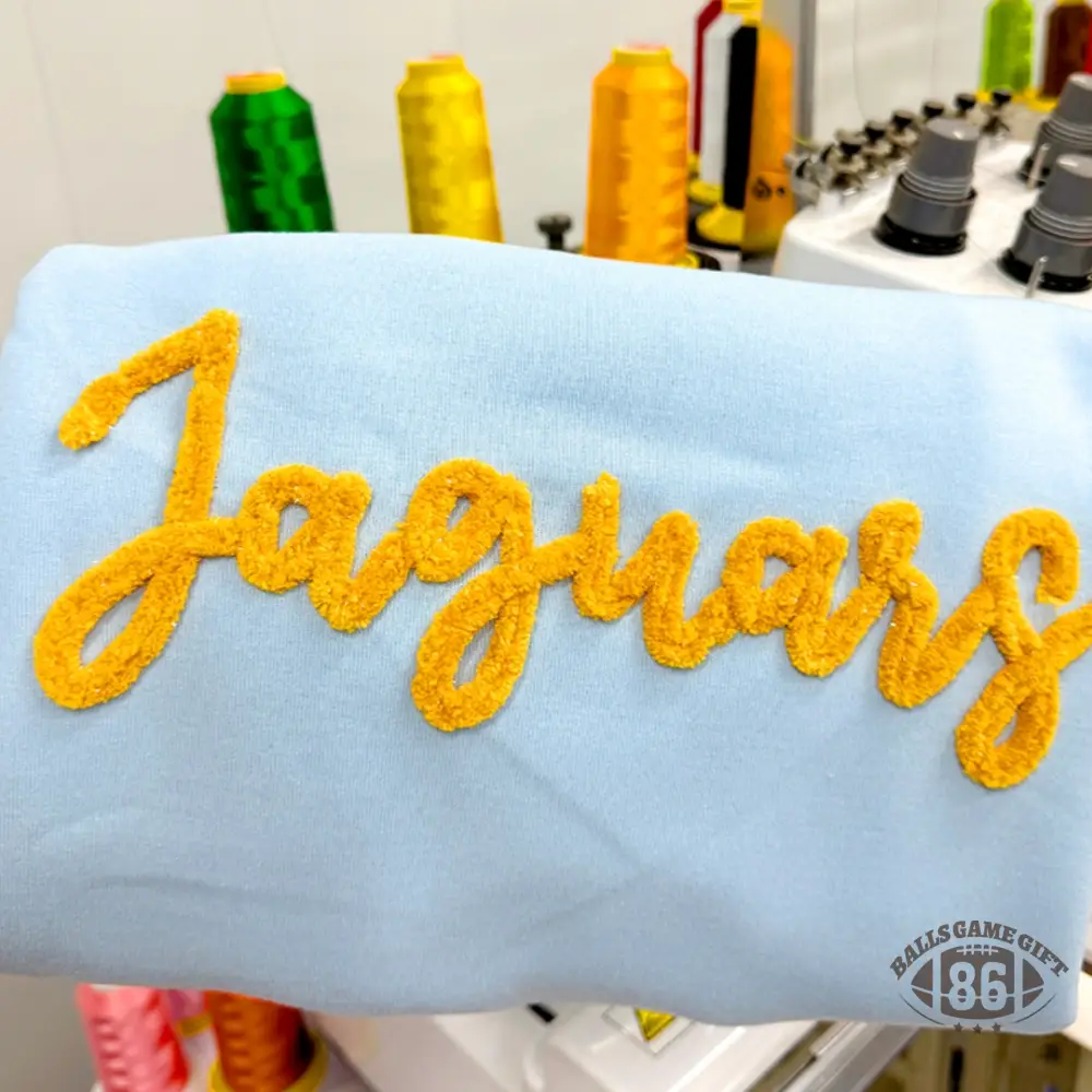 Custom Chenille Embroidery Team Sweatshirt, Spirit Wear