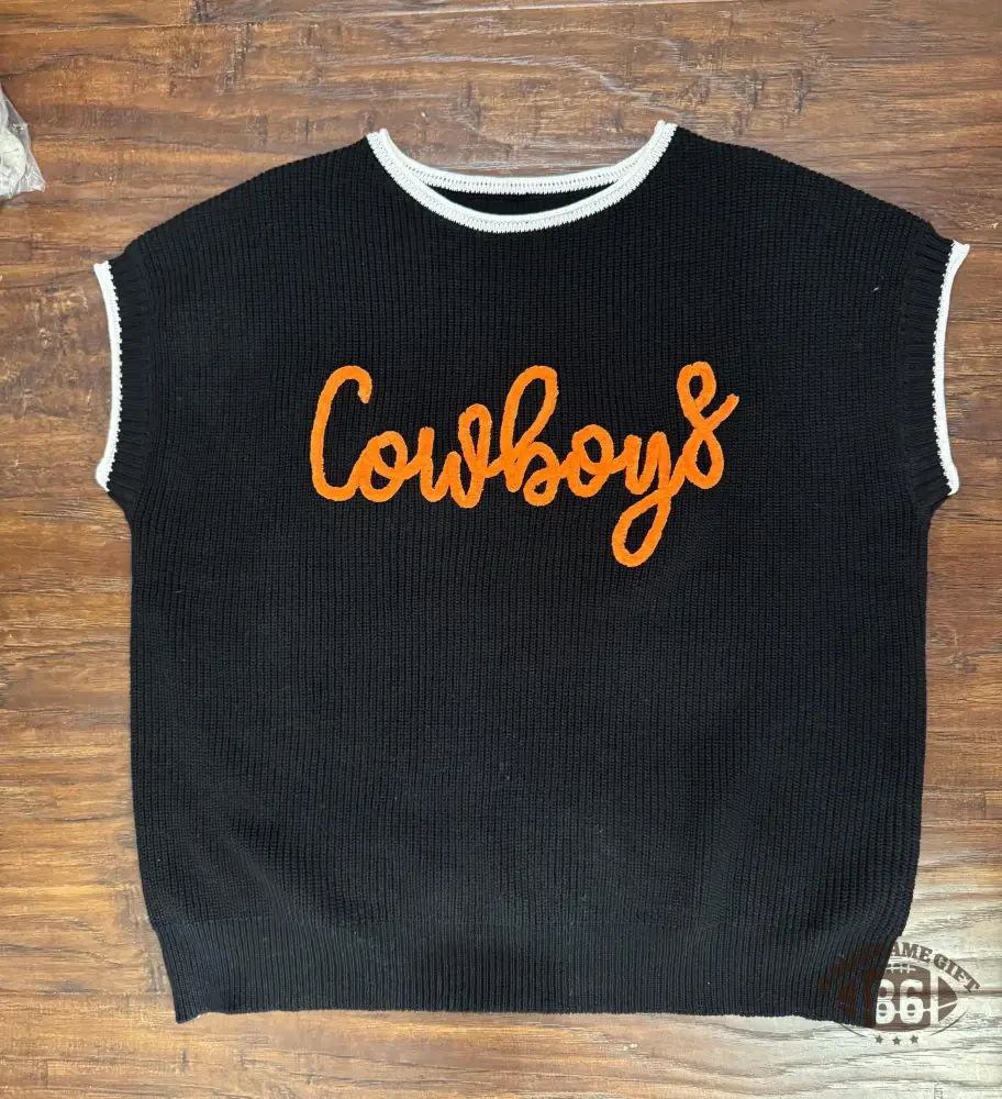 Custom Chenille Name Sweater, Lightweight Game Day Spirit Top, Personalized Gift