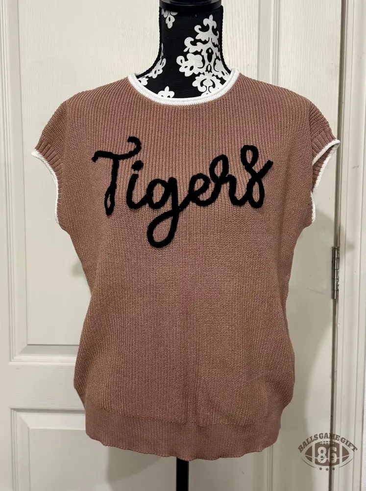 Custom Chenille Name Sweater, Lightweight Game Day Spirit Top, Personalized Gift