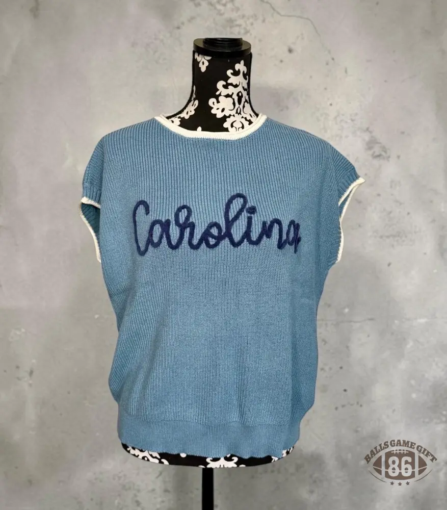Custom Chenille Name Sweater, Lightweight Game Day Spirit Top, Personalized Gift
