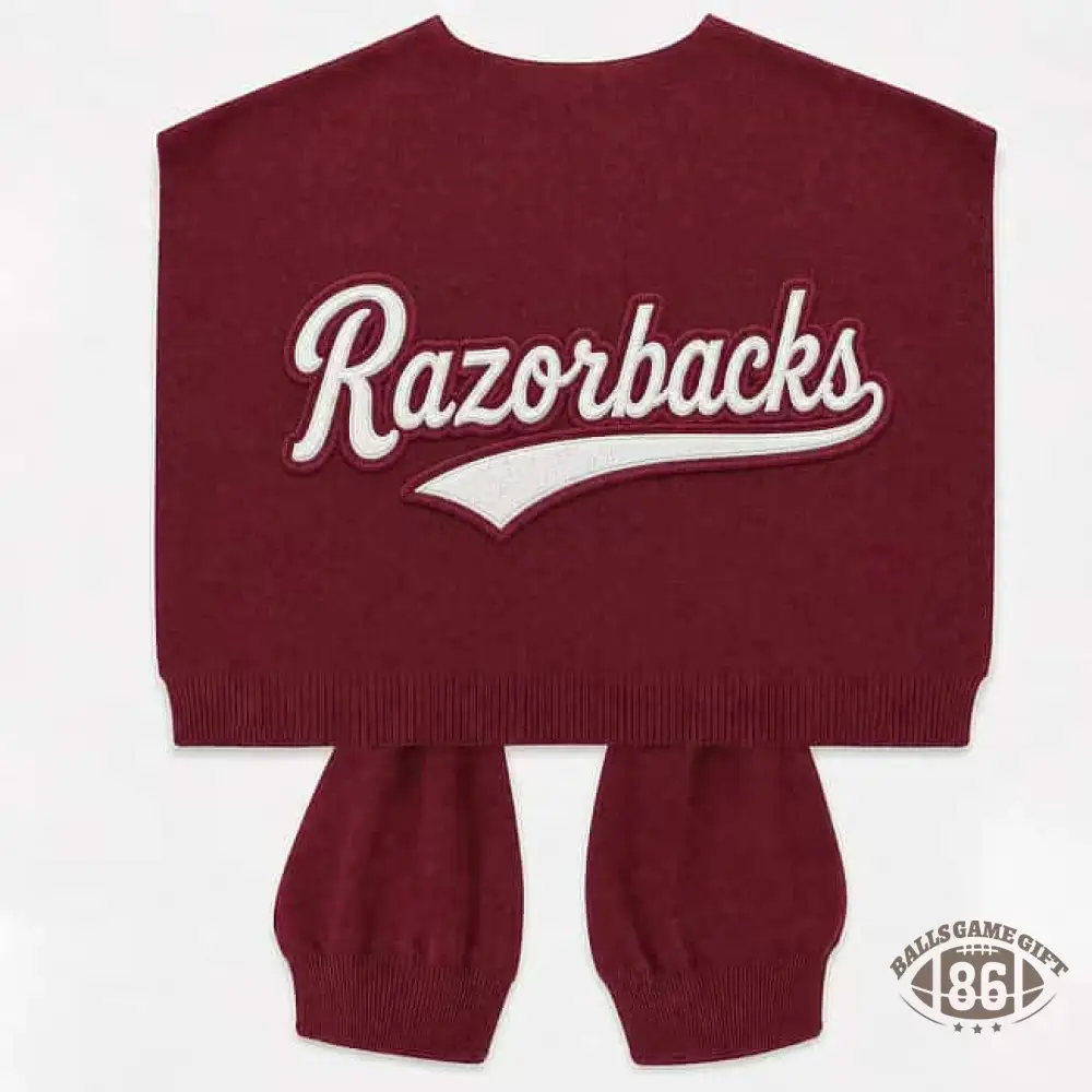 Custom Collegiate Team Name Wrap – Classic Tailgate Ready Varsity Style