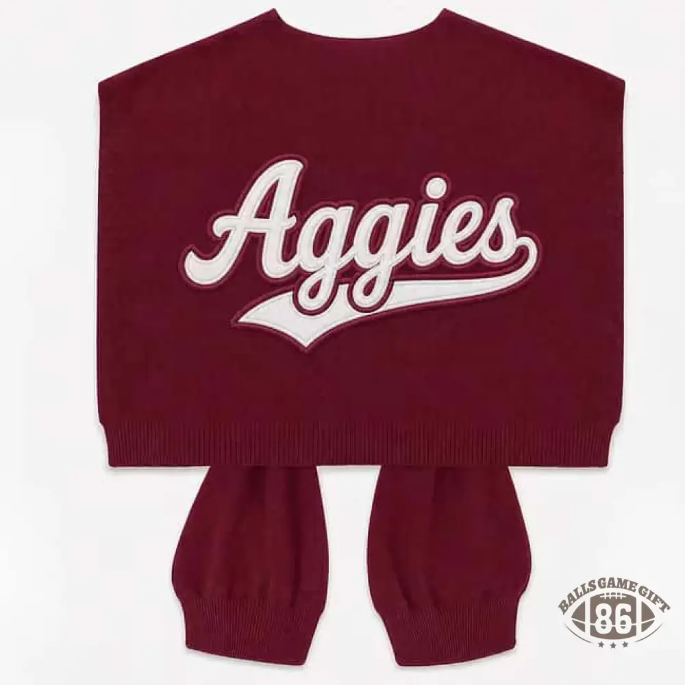 Custom Collegiate Team Name Wrap – Classic Tailgate Ready Varsity Style