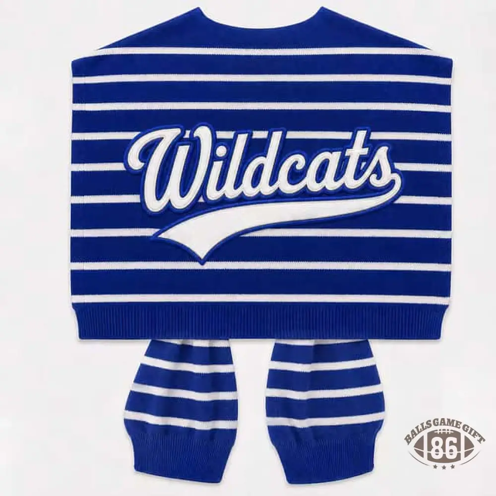 Custom Collegiate Team Name Wrap – Classic Tailgate Ready Varsity Style