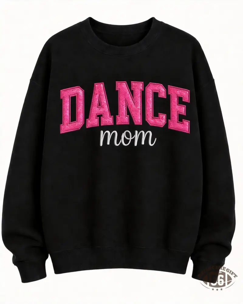 Custom Dance Mom Sweatshirt Personalized Name Bow Back Crewneck