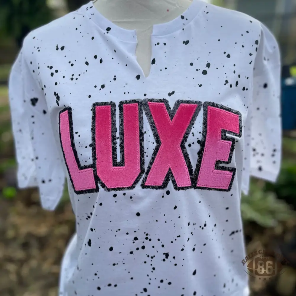 Custom Dot Mascot Sweatshirt – Sequin Embroidered Team Name Spirit Shirt ✨