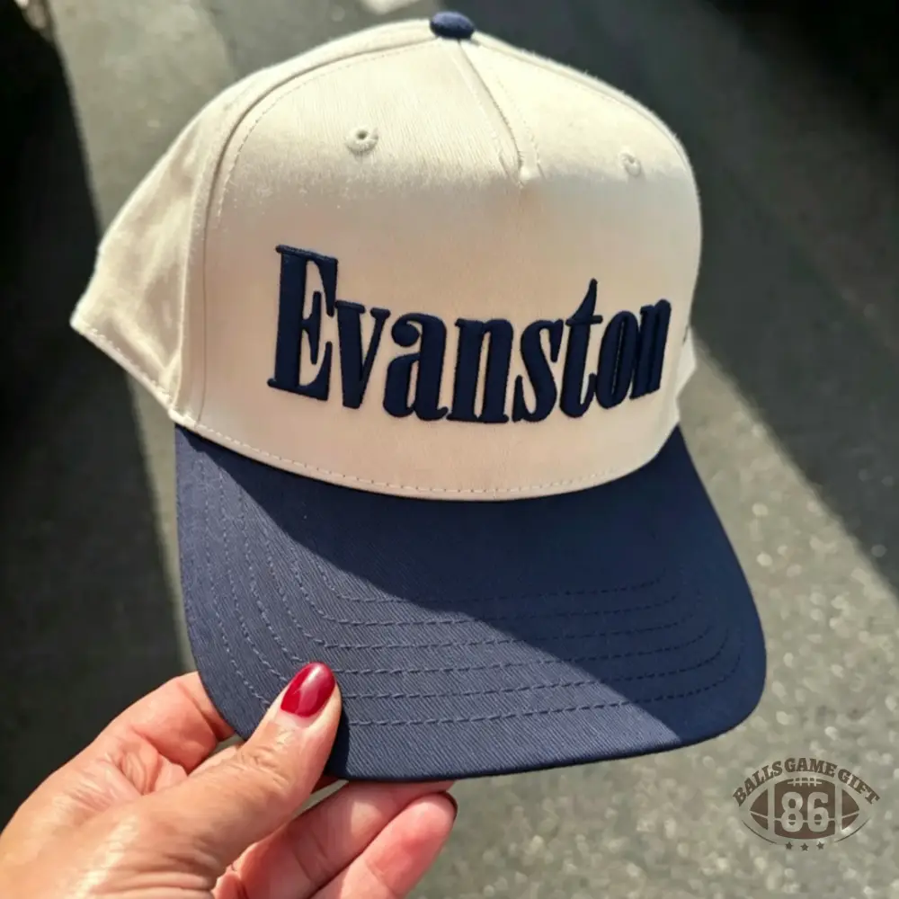 Custom Embroidered Baseball Cap | Wildkits / Evanston Varsity Style Trucker Hat