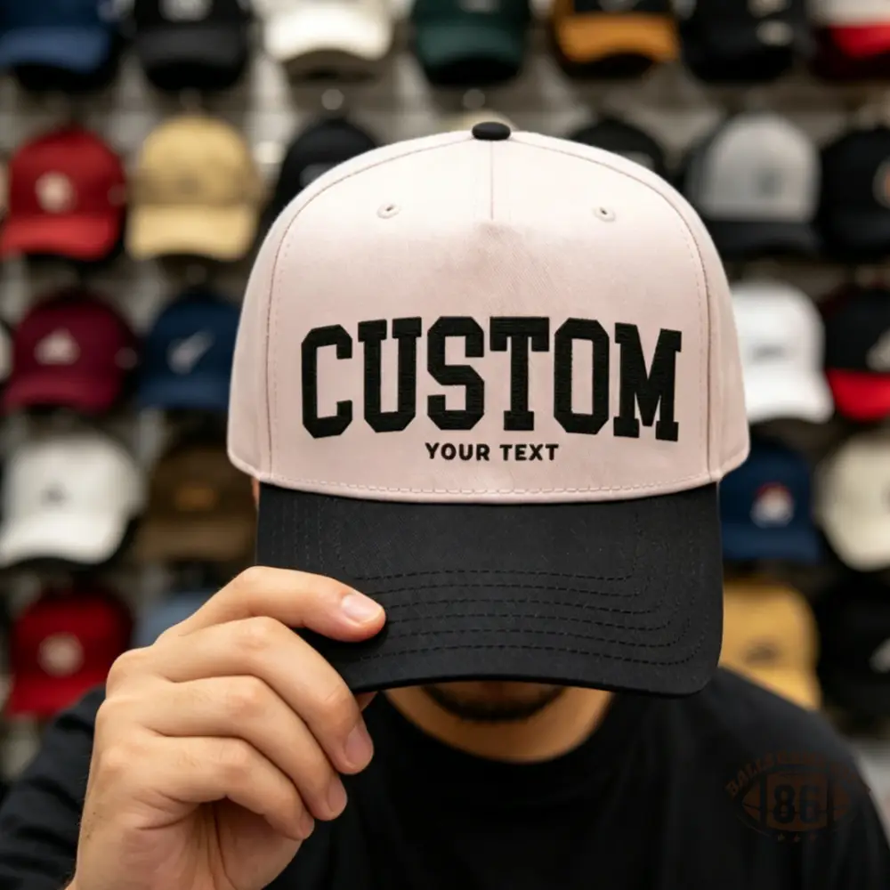 Custom Embroidered Baseball Cap | Wildkits / Evanston Varsity Style Trucker Hat