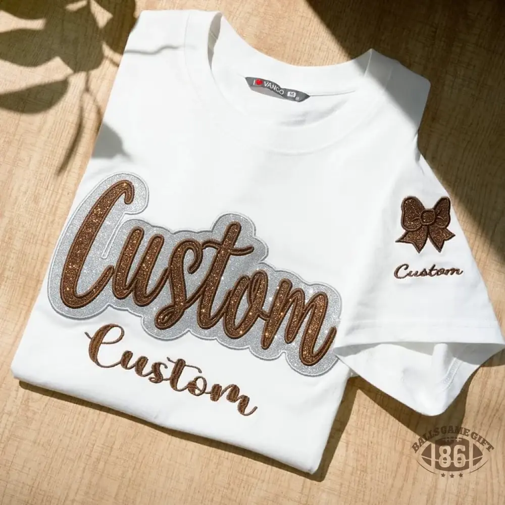 Custom Embroidered Sport Style Tee 
