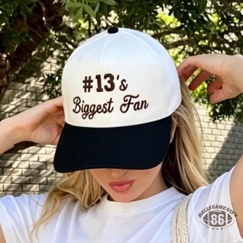 Custom Embroidered Sports Mom Hat Biggest Fan, Personalized Team Mom Style Baseball Cap