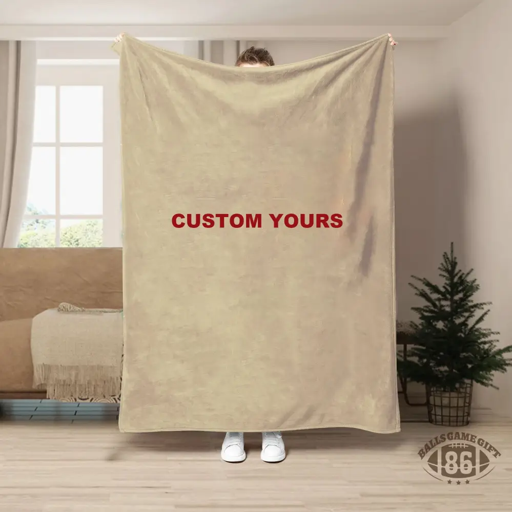 Custom Football Stadium Blanket