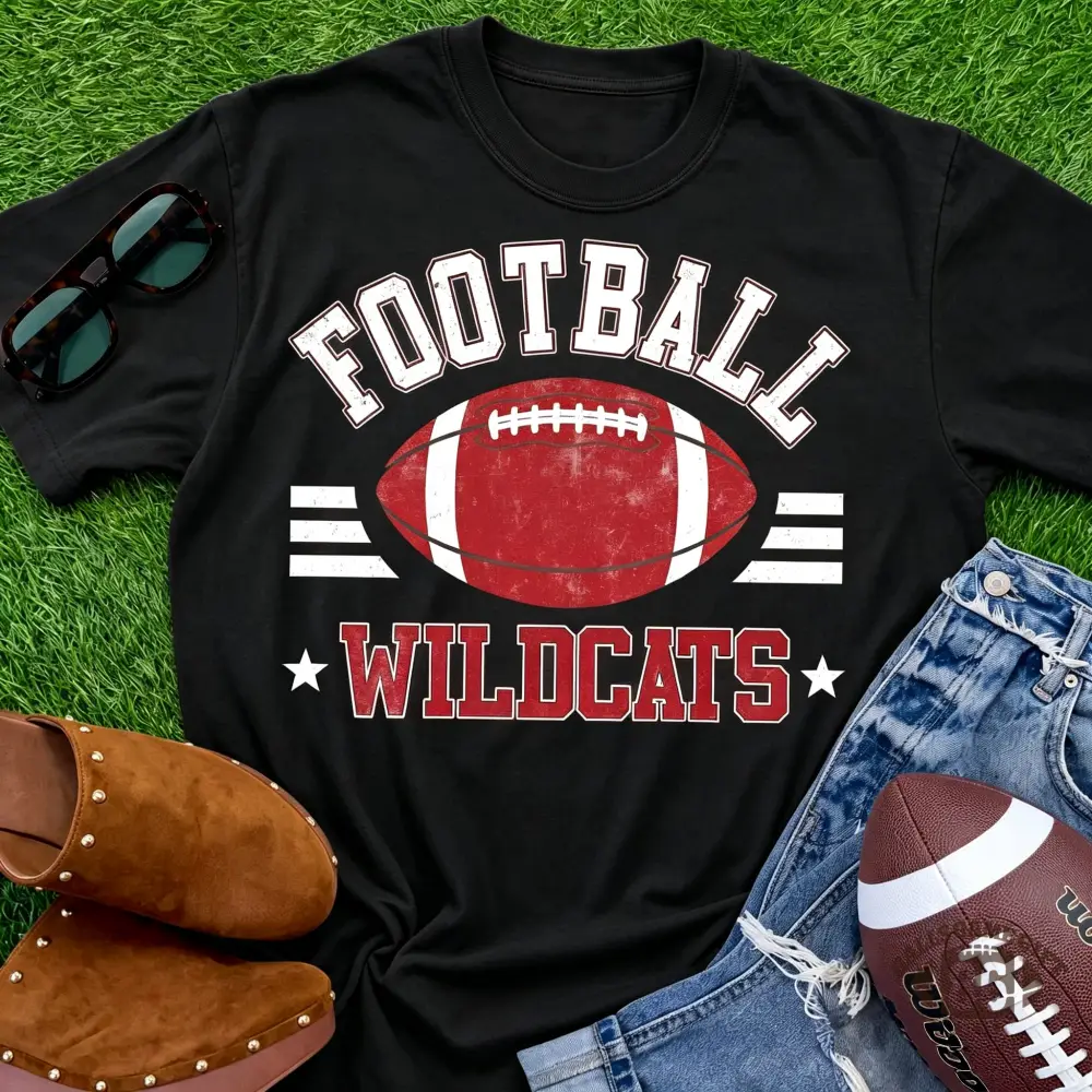 [Copy]Custom Print Glitter Team Name Sweatshirt Sparkle Game Day T-Shirt, Sports Fan Outfit