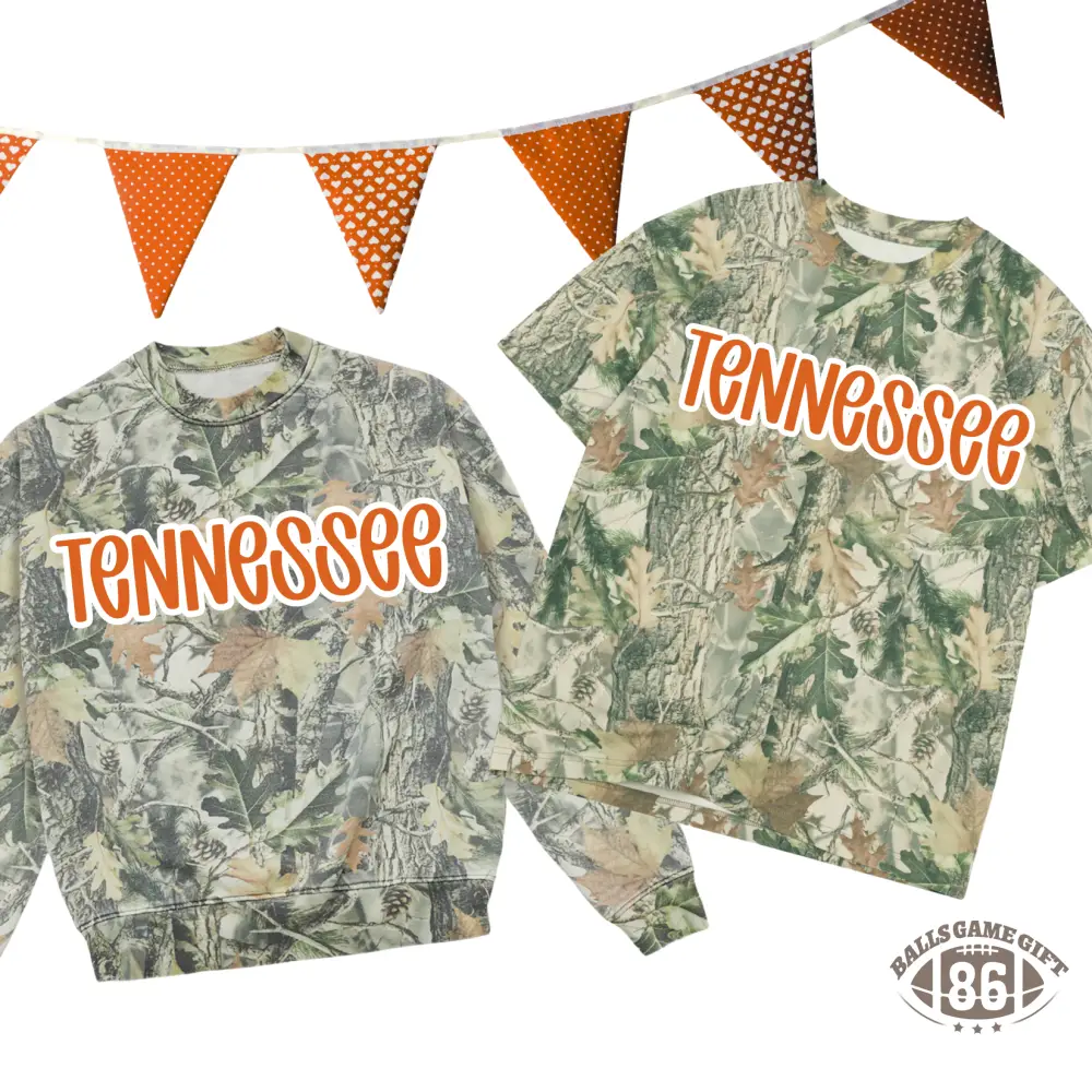 Custom Game Day Camo State Name Print Casual Shirt