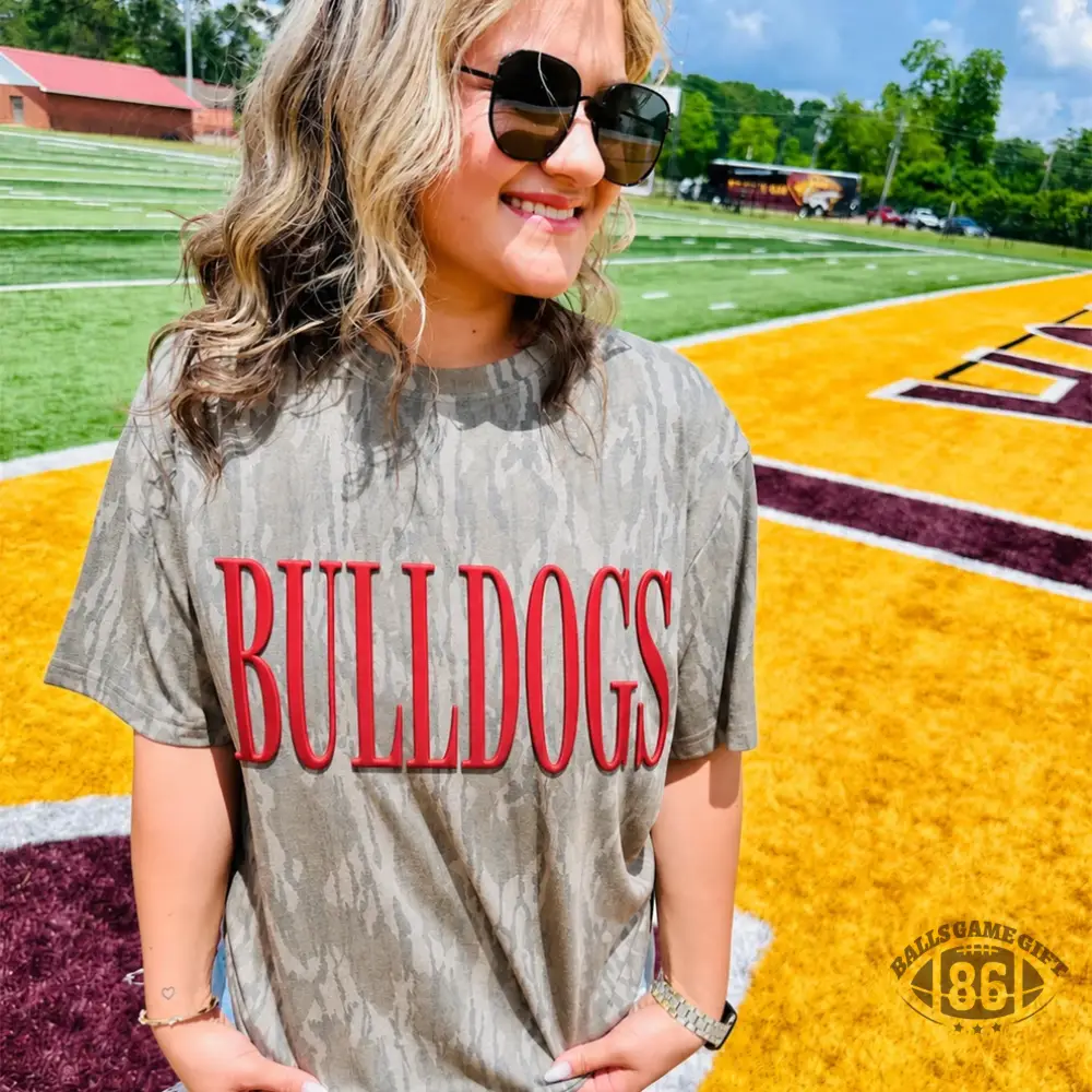 Custom Game Day Team Name & Back Number Textured T‑Shirt