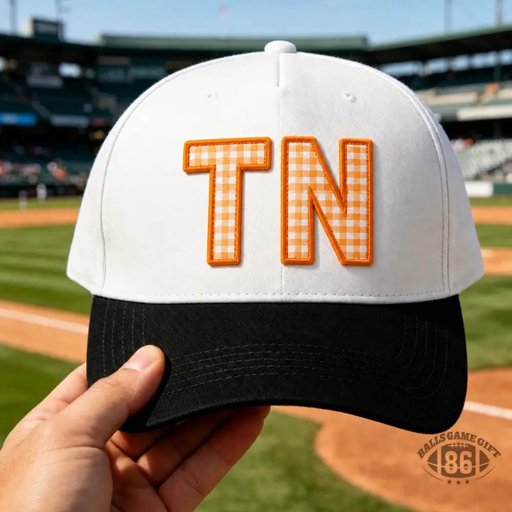 Custom Game Day Team Spirit Hat Two-Tone Vintage Cap 