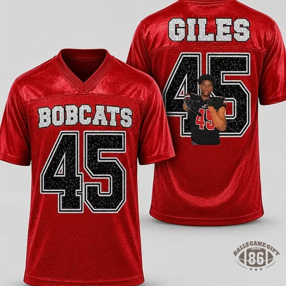 Custom Glitter Football Jersey | Personalized Team Name, Name & Number Bling Sports Jersey