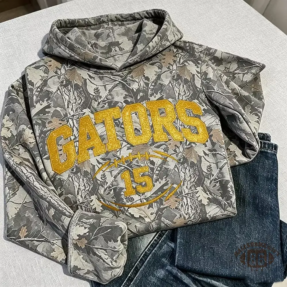 Custom Glitter Football Mom Sweatshirt, Personalized Name & Number Game Day Crewneck