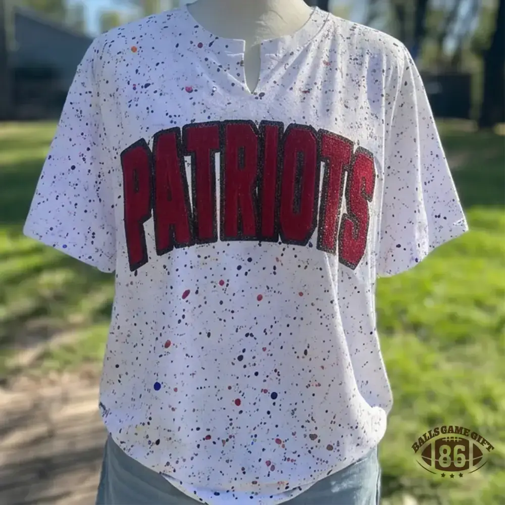 Custom Handmade Dot Mascot shirt Custom Sequin Embroidery Team Name Sweatshirt