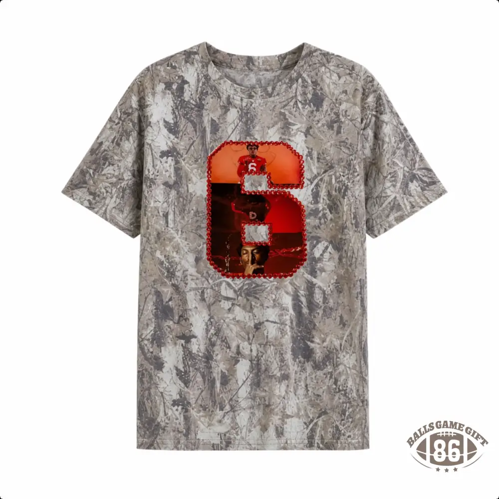  Custom Jersey Number With Inside Player Photo Rhinestones Leopard Camo Sweatshirt