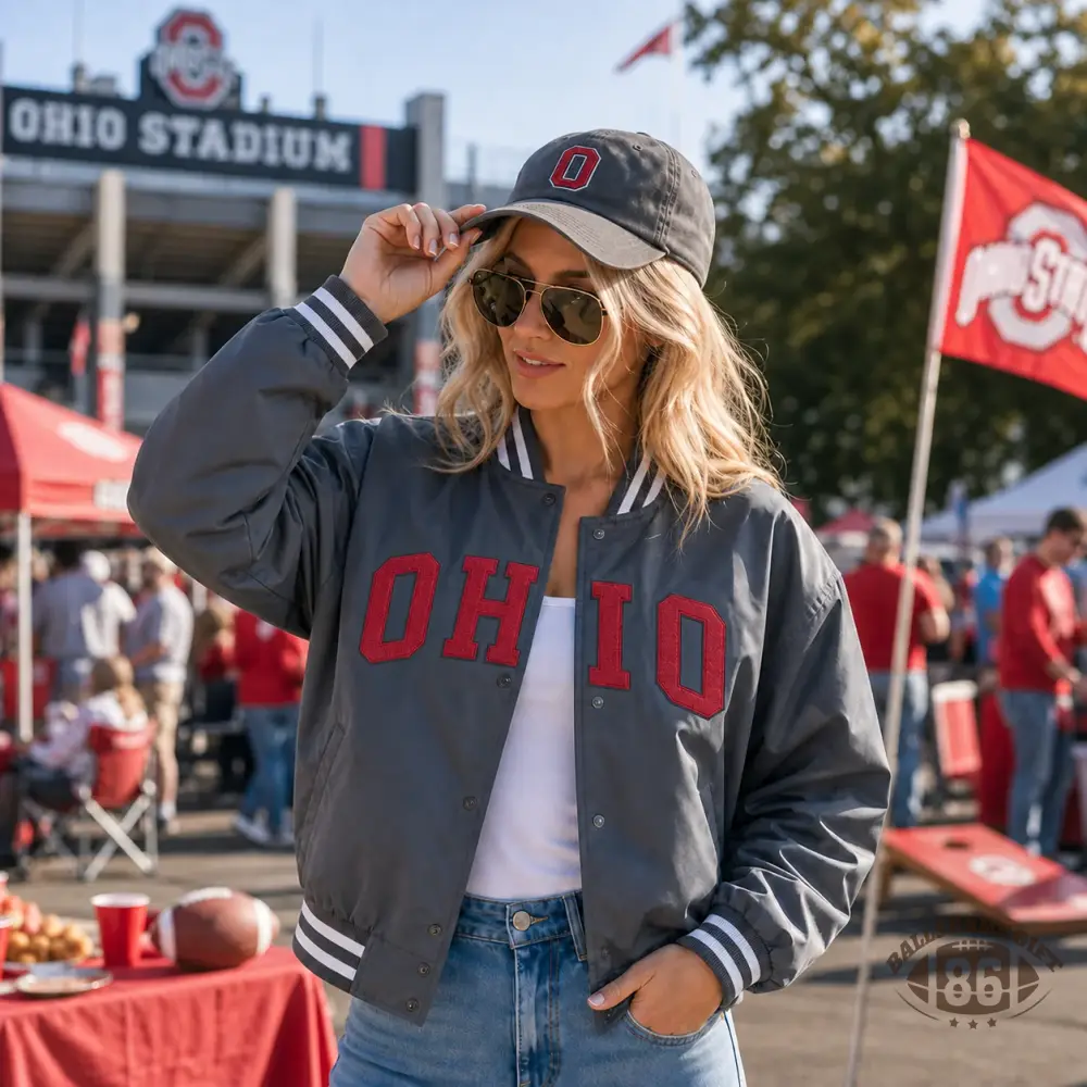 Custom Metallic 3D Varsity Jacket | Personalized Team Name Game Day Bomber