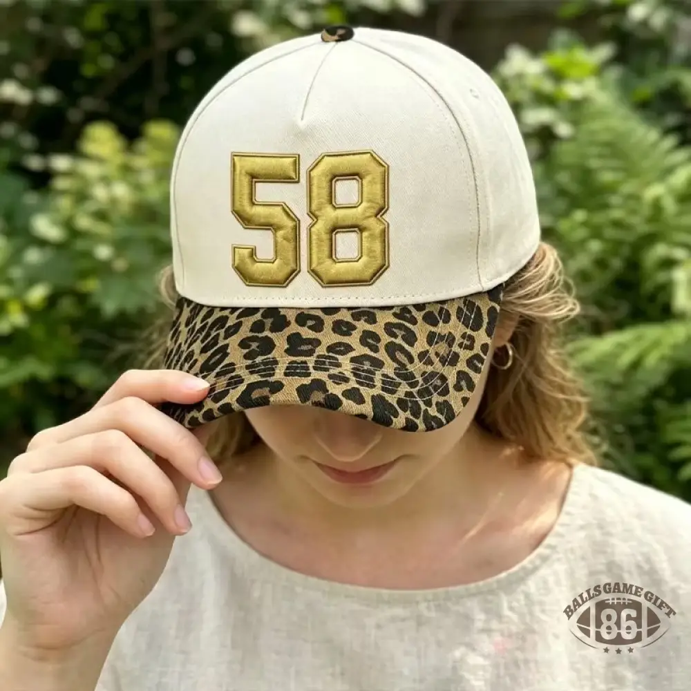  Custom Metallic Puff Number Cap Team and School Spirit Game Day Baseball Hat