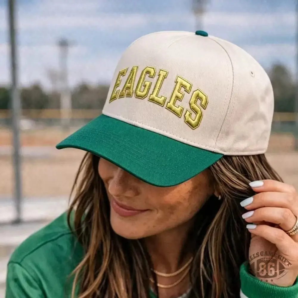 [Copy] Custom Metallic Puff Number Cap Team and School Spirit Game Day Baseball Hat