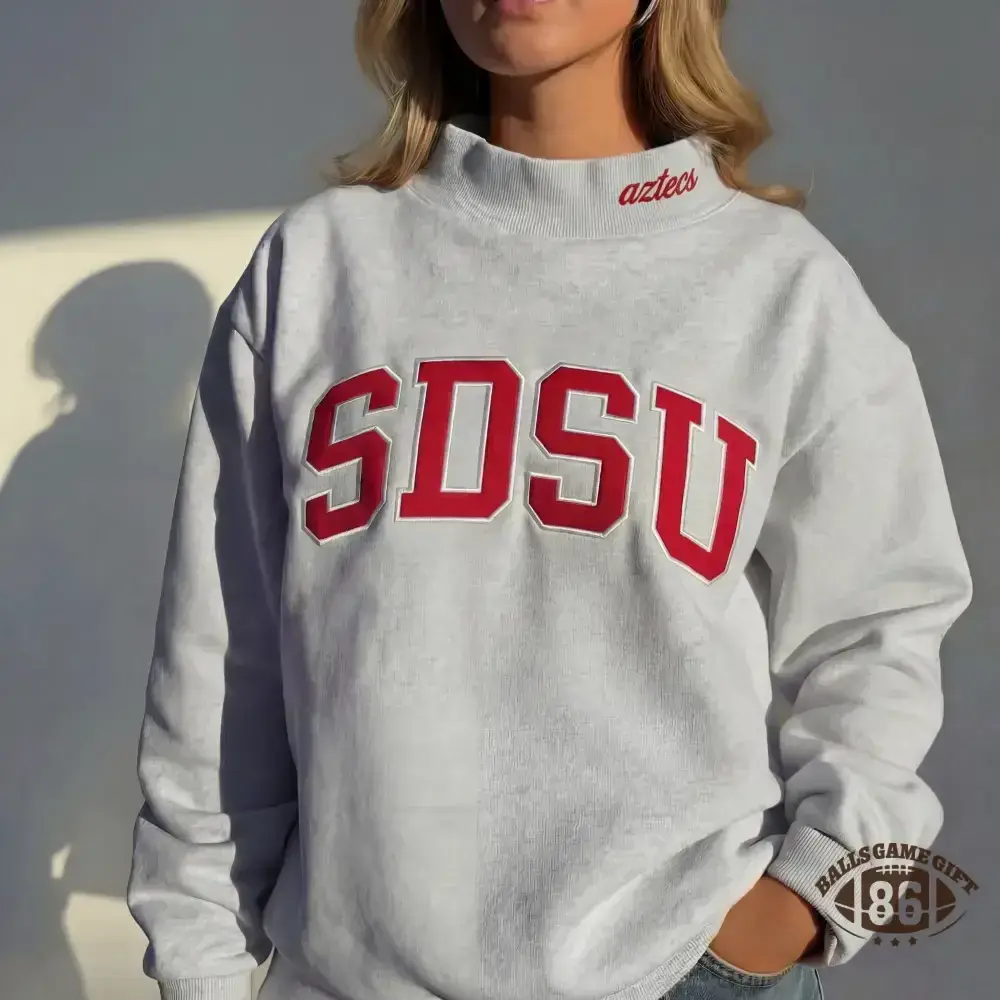 Custom Embroidered Mock Neck Team Name Sweatshirt Gifts for Sports Fans