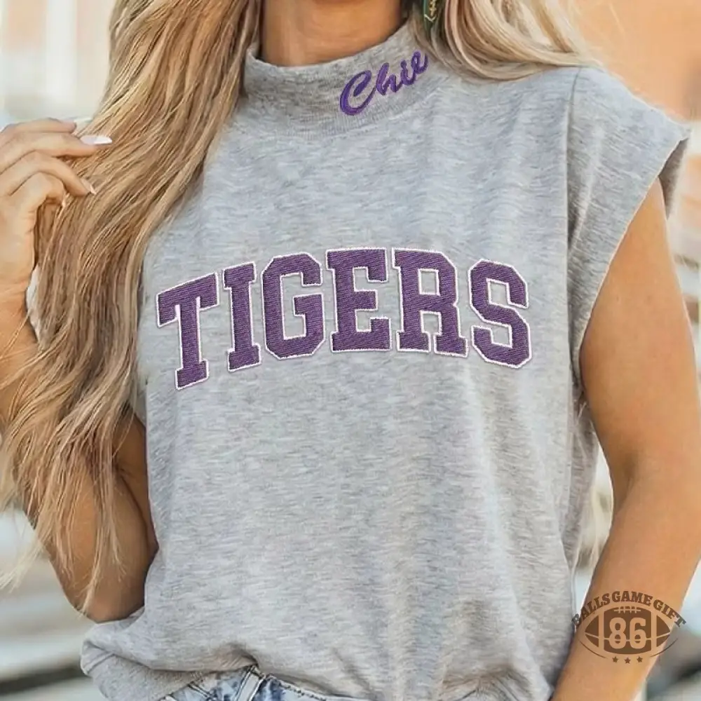Custom Mockneck Embroidered Team Name Shirt – Stand-up Collar