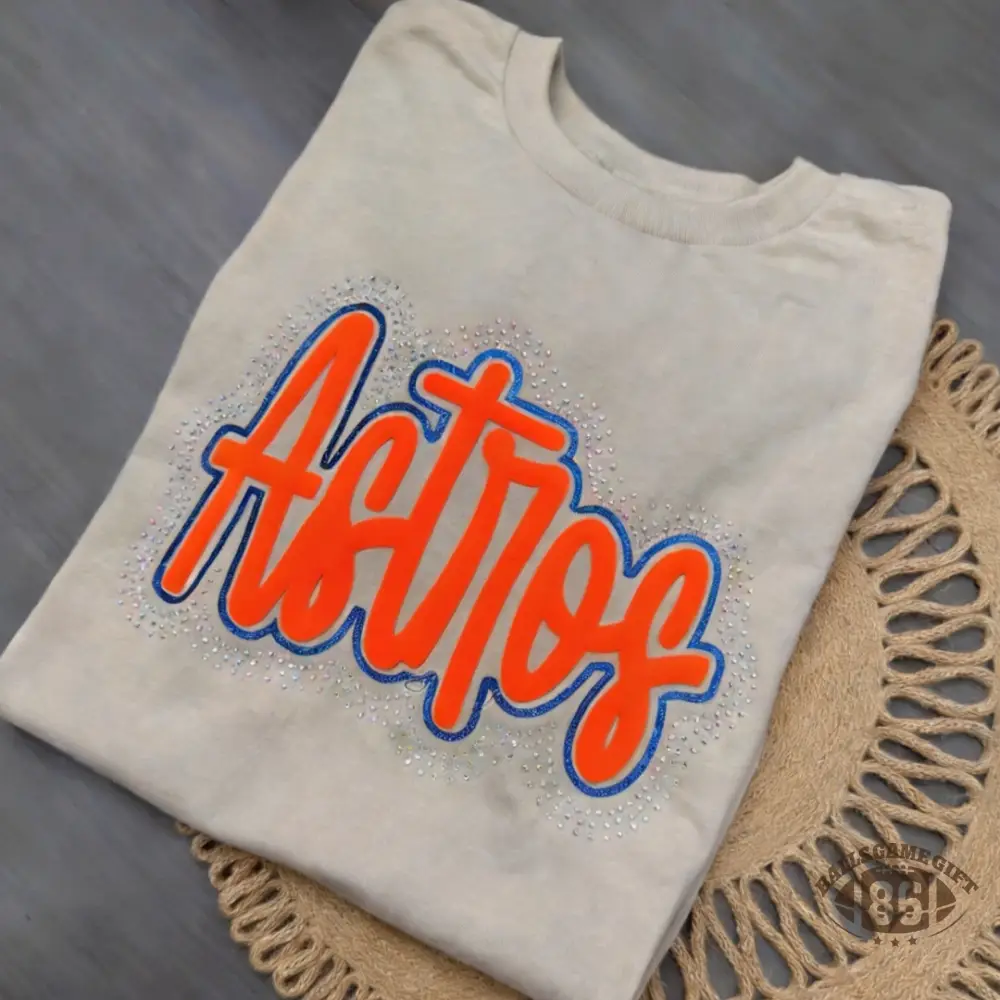 Custom Retro Puff Print Team Spirit Sweatshirt