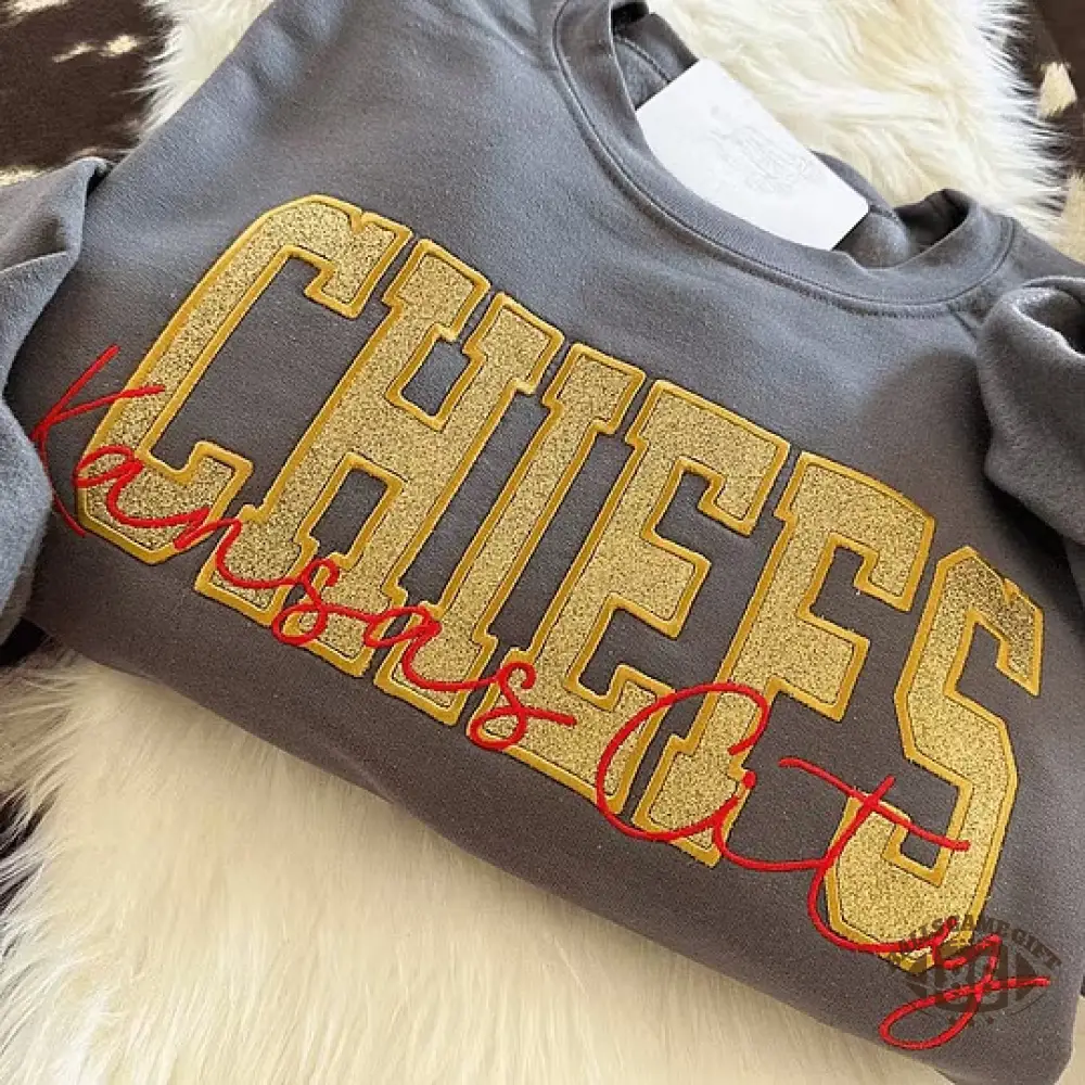 Custom School Mascot Spirit Glitter Tee