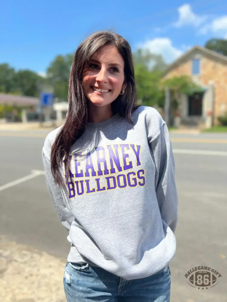 Custom School Mascot Varsity Sweatshirt