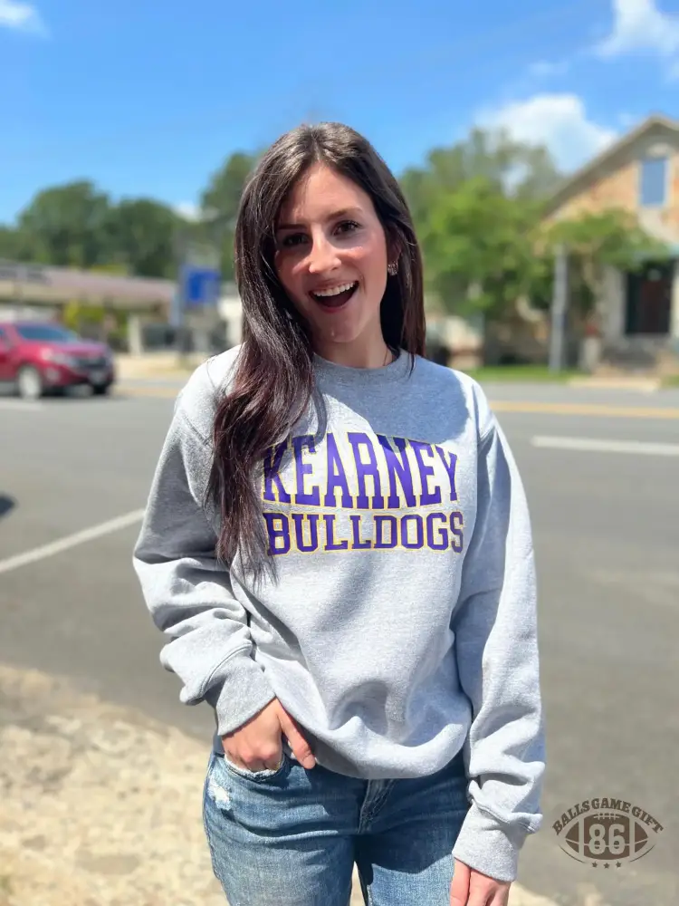 Custom School Mascot Varsity Sweatshirt