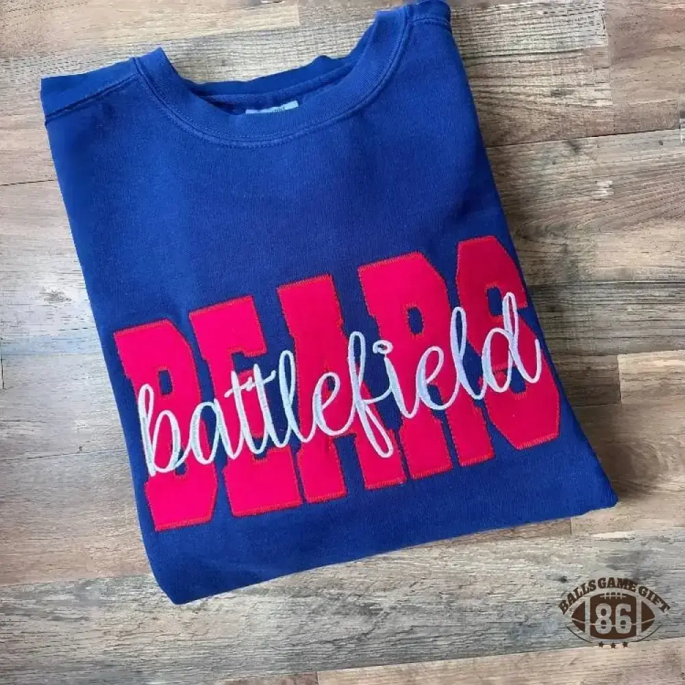 Custom School Name Crewneck