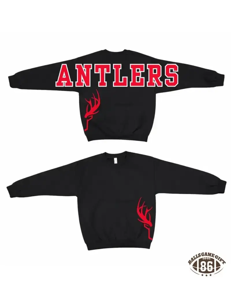 Retro Varsity Crewneck Sweatshirt, Vintage School Spirit Pullover, Oversized Casual Top
