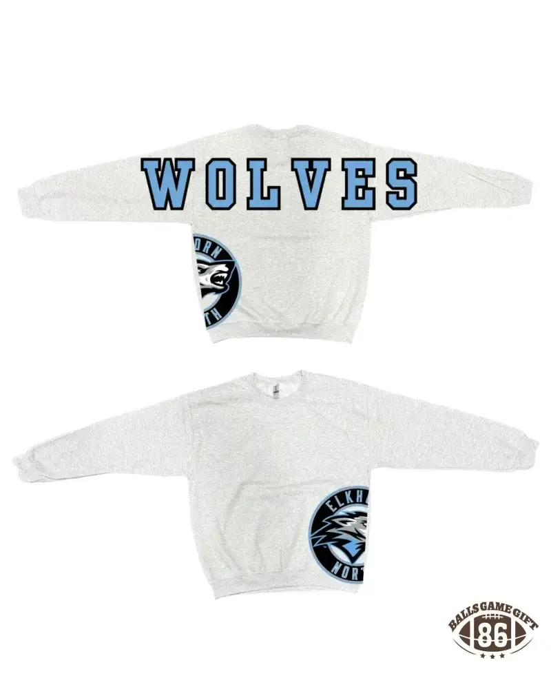 Retro Varsity Crewneck Sweatshirt, Vintage School Spirit Pullover, Oversized Casual Top