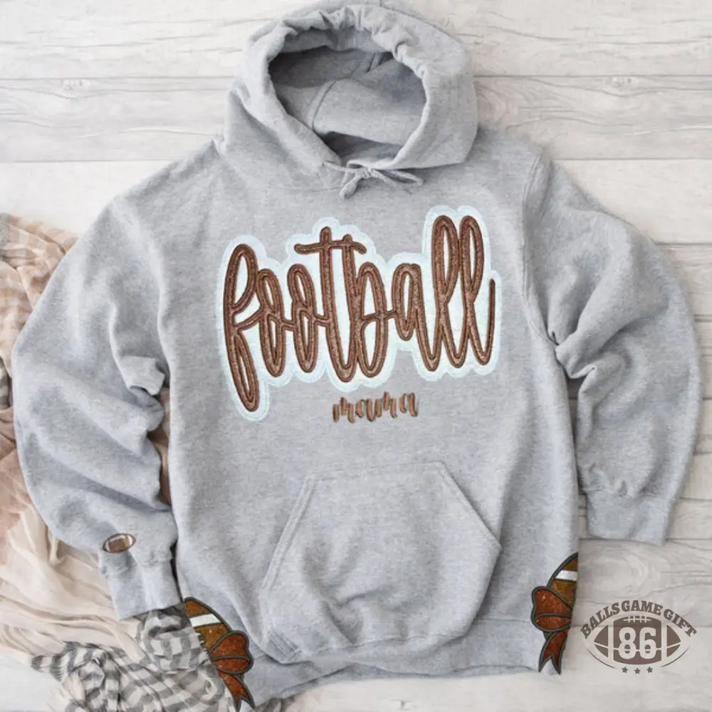 Custom Sport Mama Team Mascot  Bow Game Day Sweatshirt