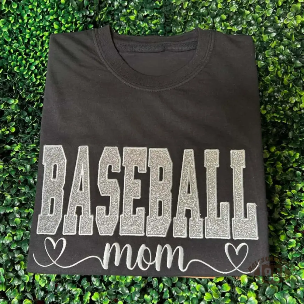 Custom Sports Mom Shirt, Baseball or Softball Mom Shirt with Bows, Game Day Mom Sweatshirt