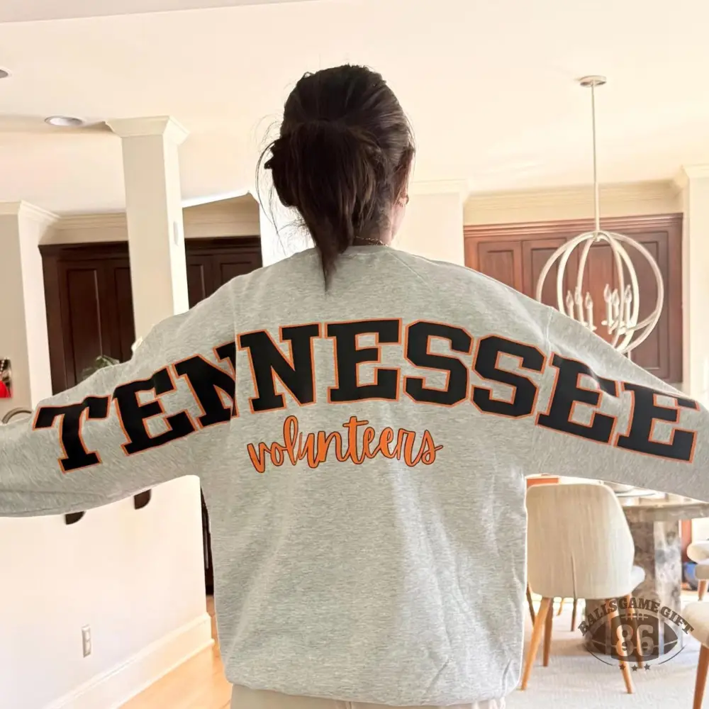 Custom State University Double Sided Print Crewneck Sweatshirt