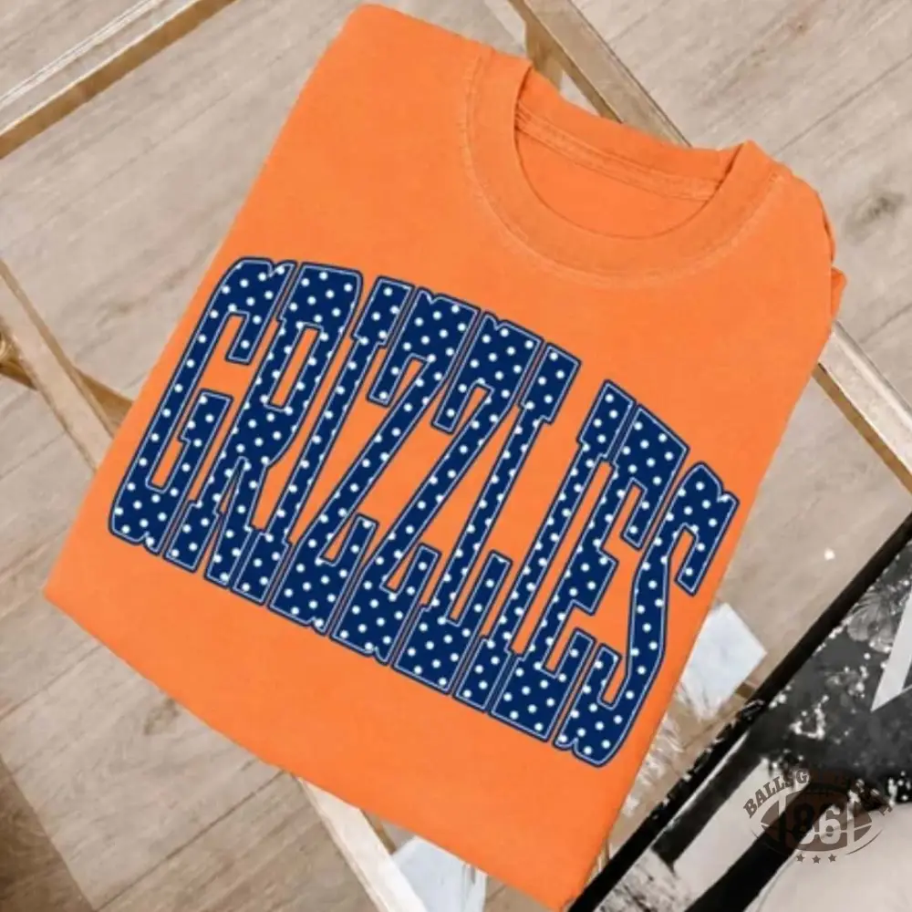 Custom Team Name Gingham Polka Dot Print T‑Shirt, Personalized School Spirit Tee