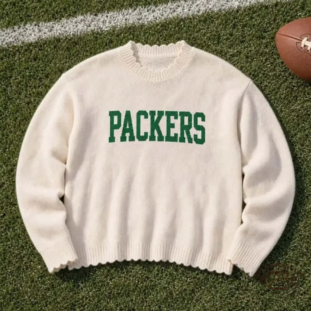 Custom Team Name Knit Sweater | Personalized Sports Mom Game Day Pullover