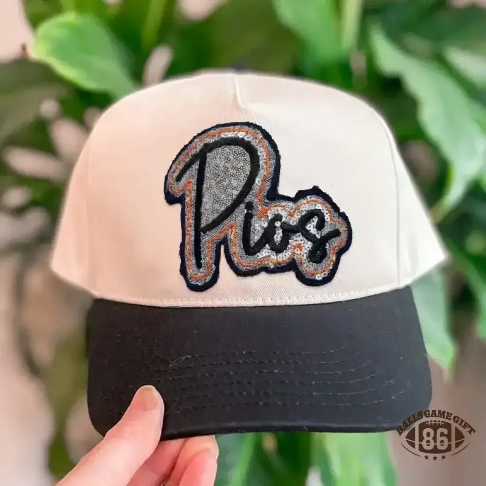 Custom Team Name Sequin Embridered Baseball Cap Sport Lover Hat