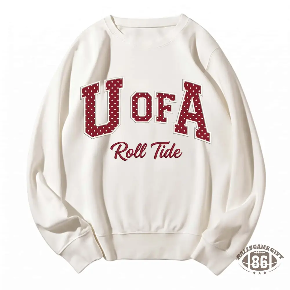 Personalized College Team Sweatshirt | Custom U of Team Name & Game Day Pullover