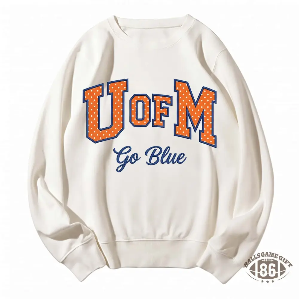 Personalized College Team Sweatshirt | Custom U of Team Name & Game Day Pullover