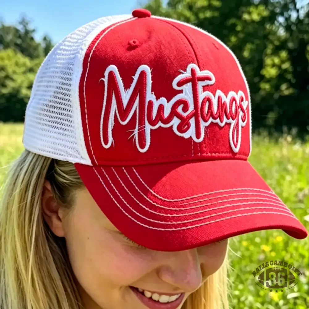 Custom Team Trucker Hat | Embroidered Frayed-Edge Logo, Breathable Mesh Back, Adjustable Fit