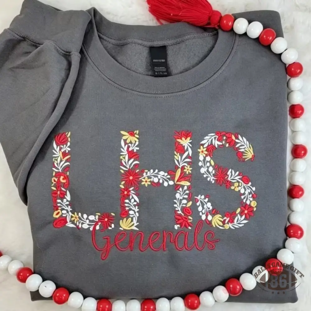 Custom Two-Tone Embroidered Cheer Mom Sweatshirt with Glitter Bow